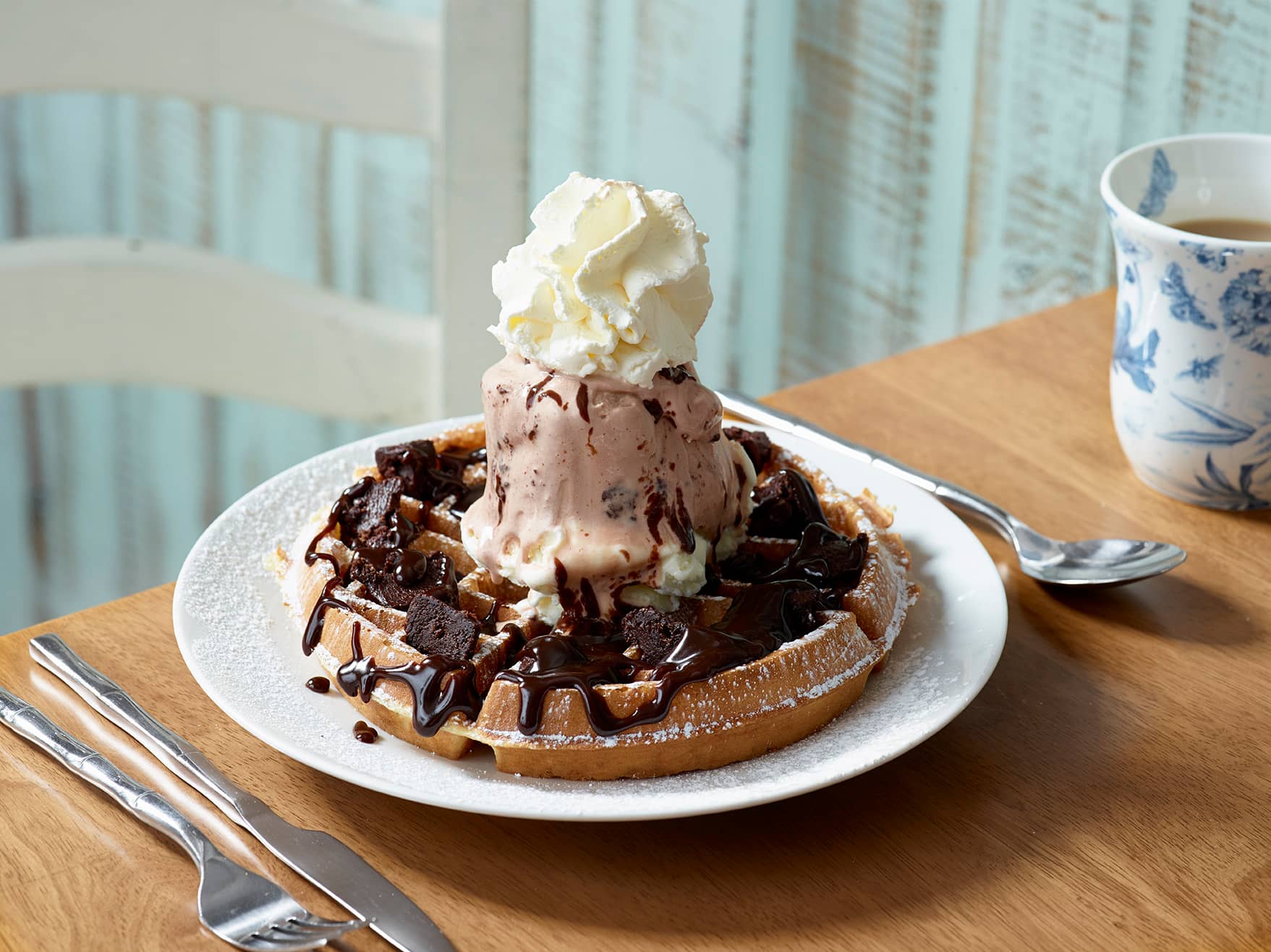 Chocoholic Waffle