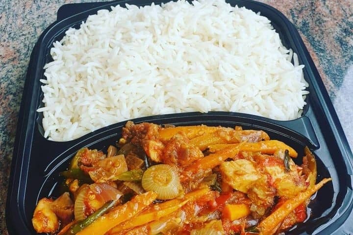 white rice
