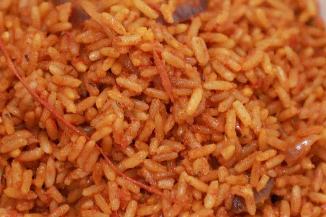 Jollof rice per portion
