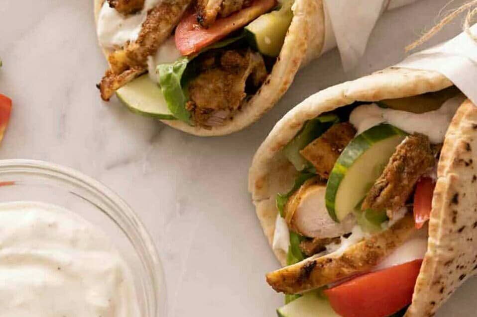 Beef sharwama
