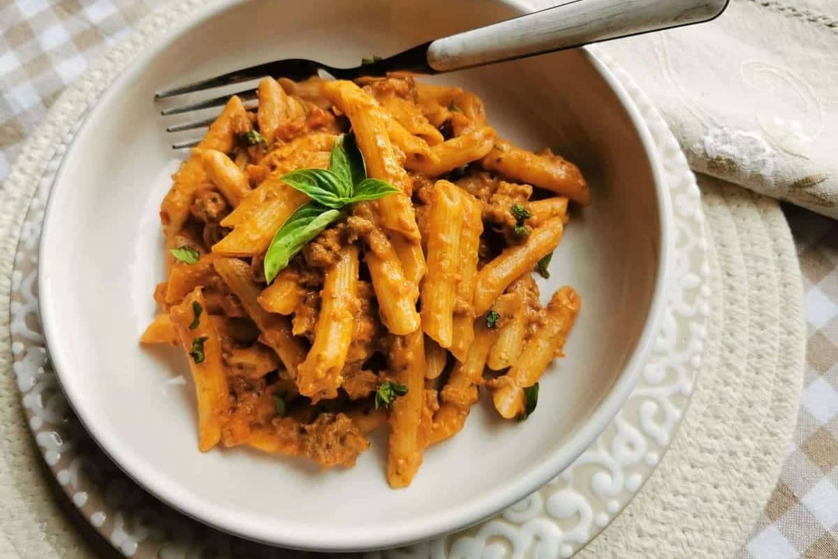penne ragu