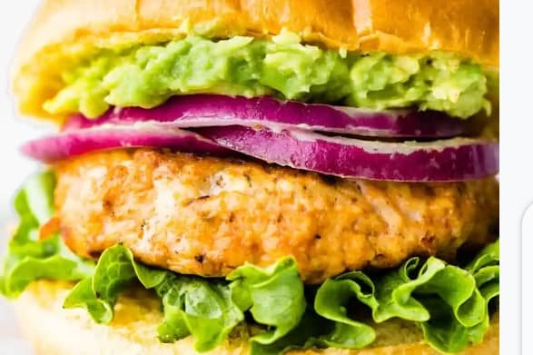 regular classic chicken burger