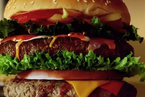 deligt double decker Burger