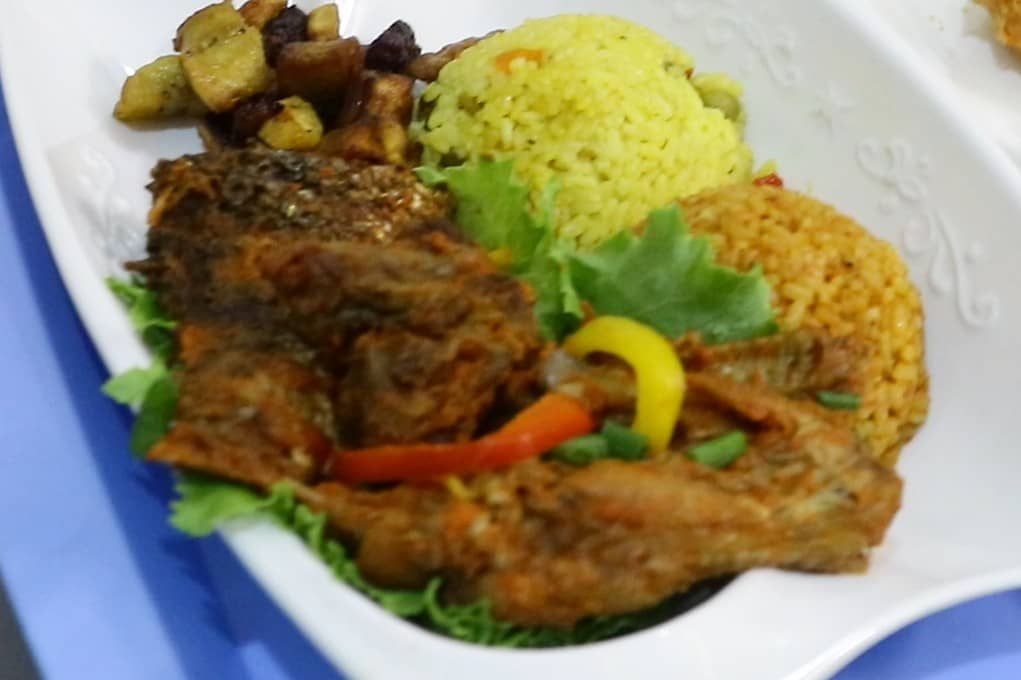 Jollof fried rice