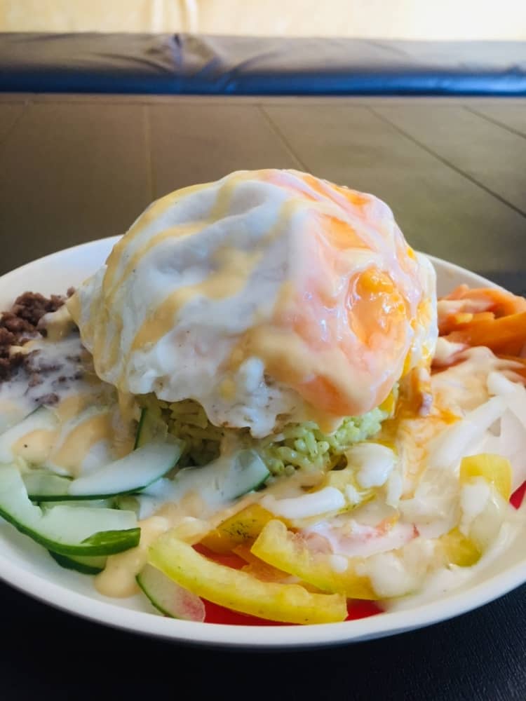Shawarma Rice w/ egg
