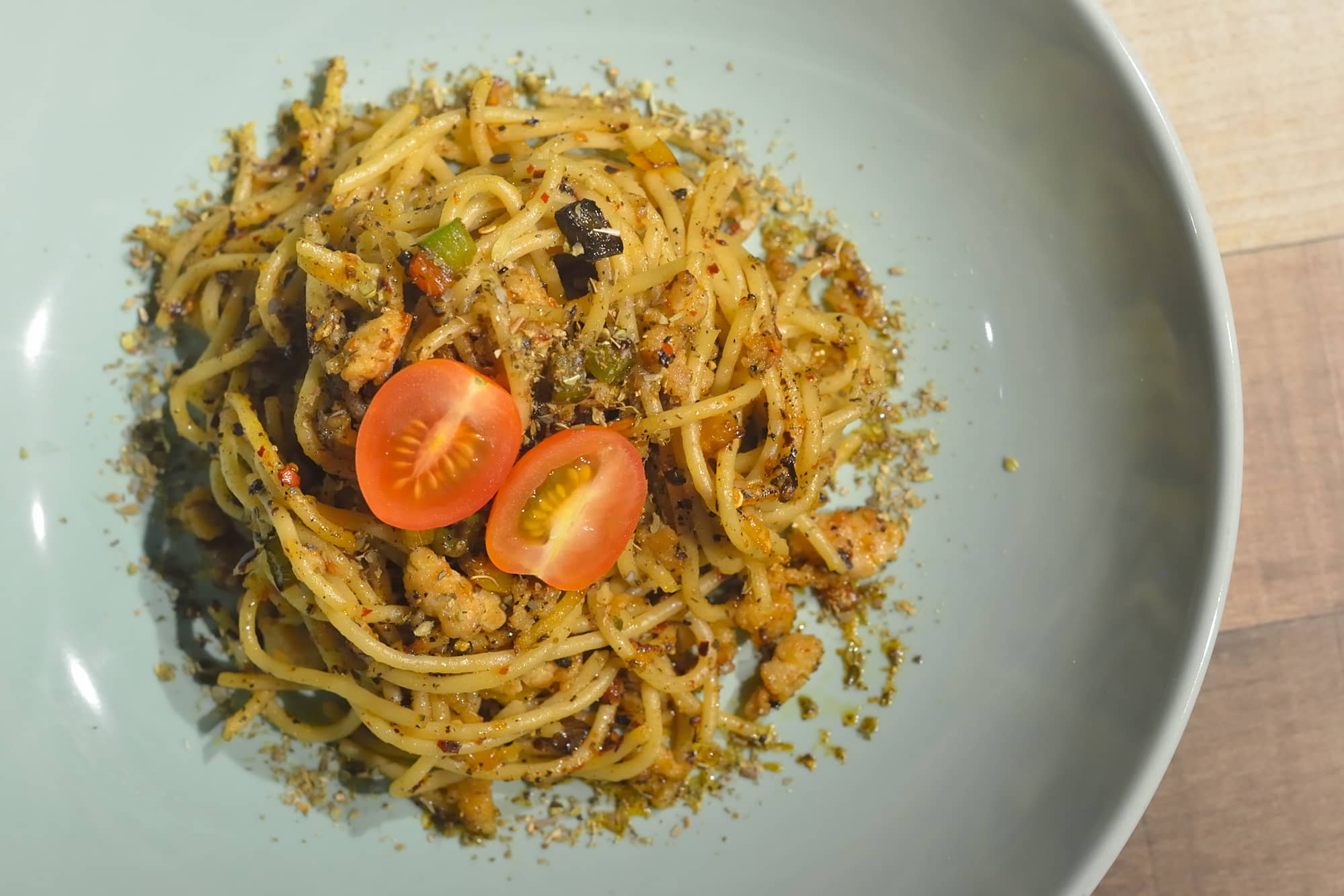 Beef Aglio Olio