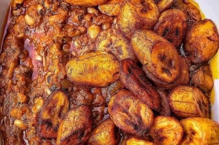 Beans and plantain