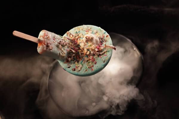 Blue creamy