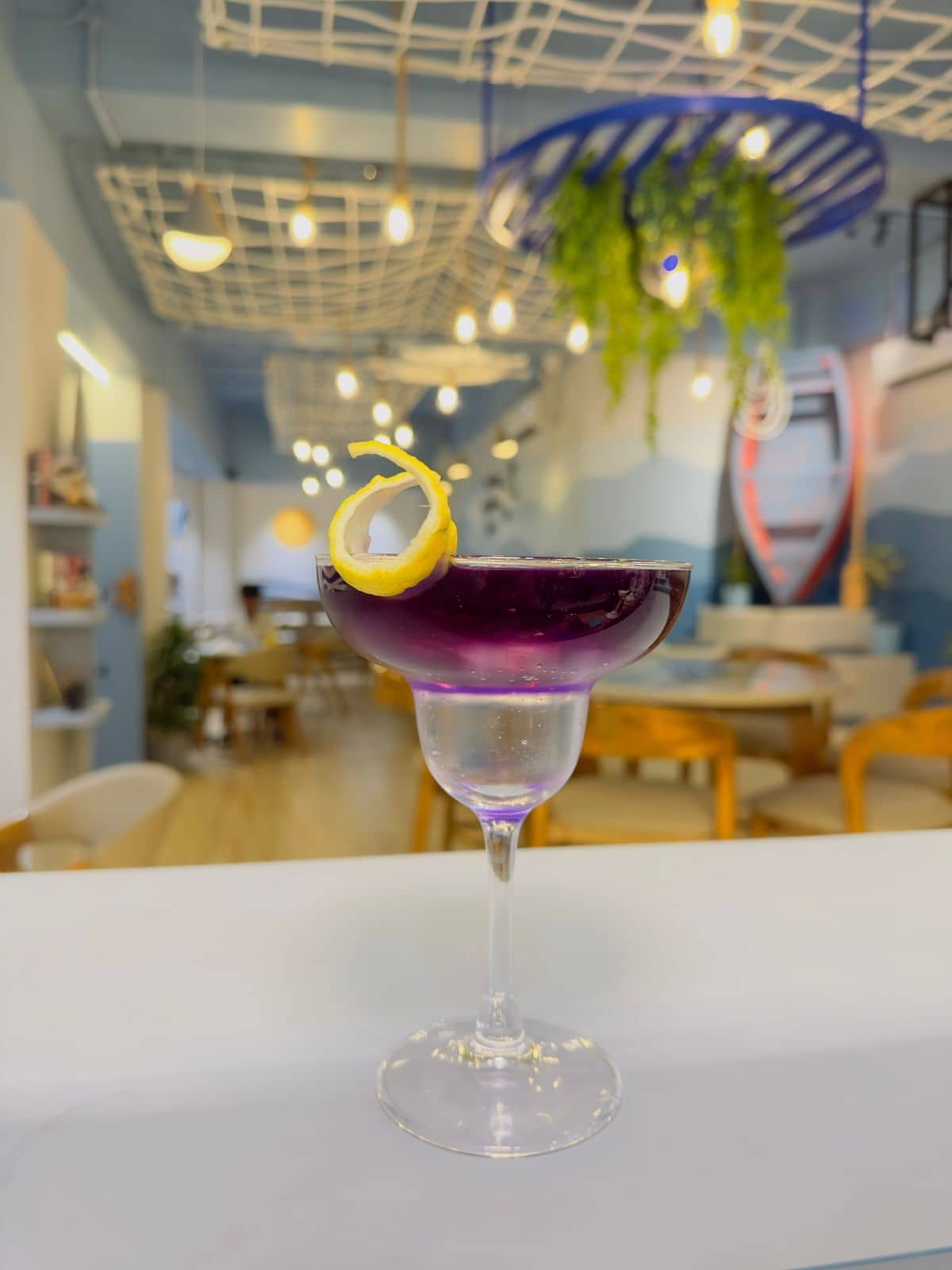 Blue martini