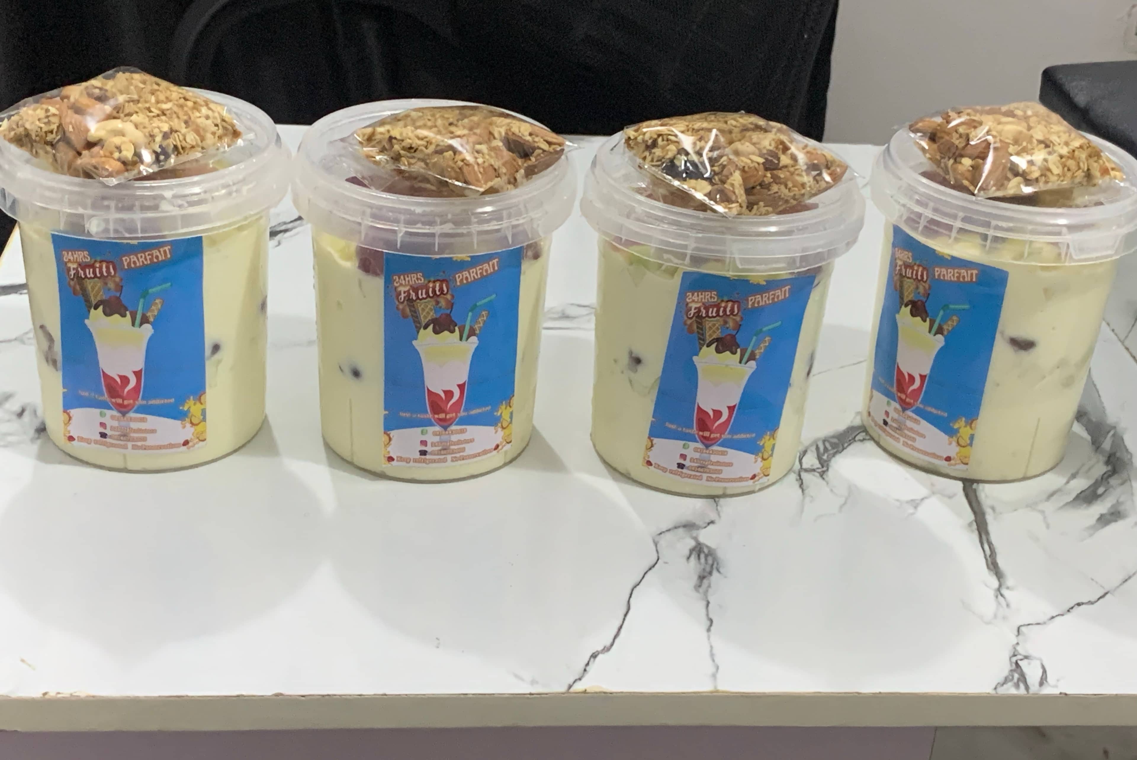 1litre fruit parfait