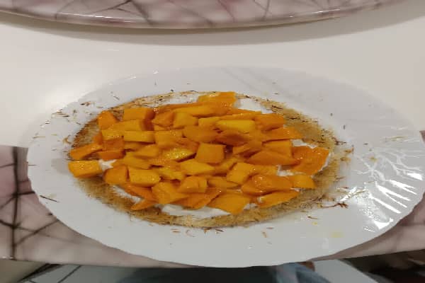 Mango Cream Kunafa
