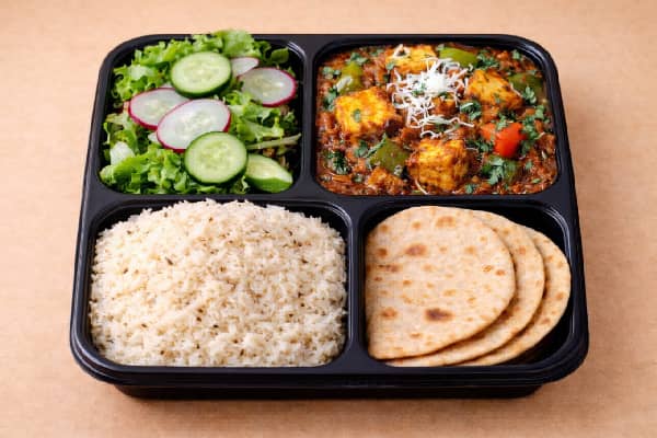 Paneer Kadhai Mini Meal Box [ Servers 1 ]