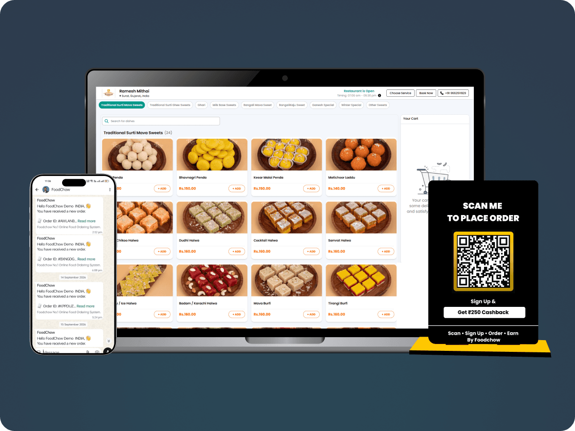 Your ordering page