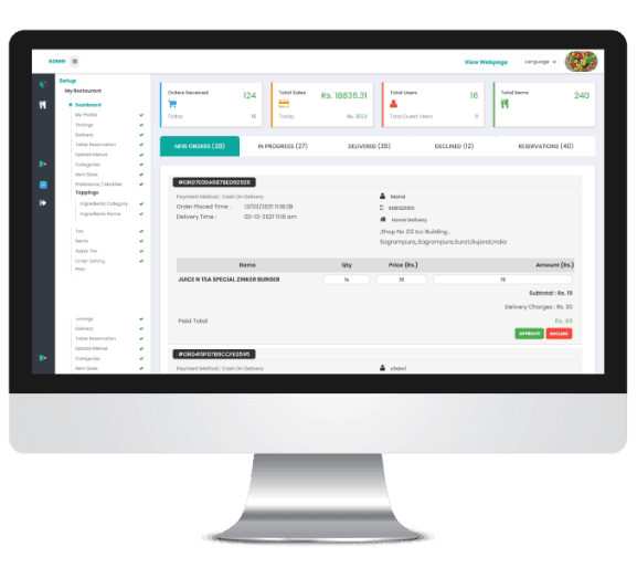 Order Dashboard