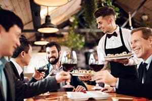 People in Restaurant