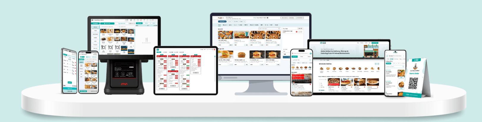 FoodChow ordering page on every device