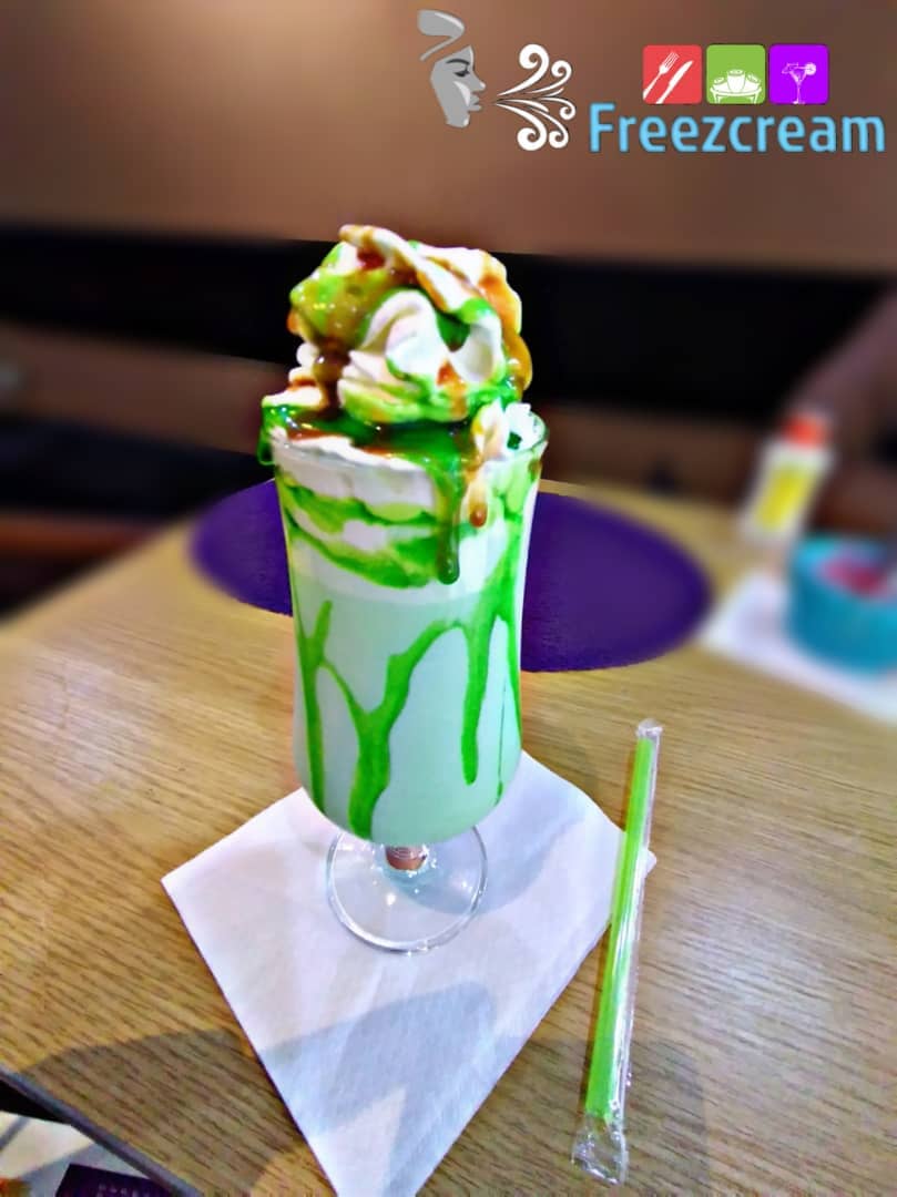 Milkshake vanille menthe