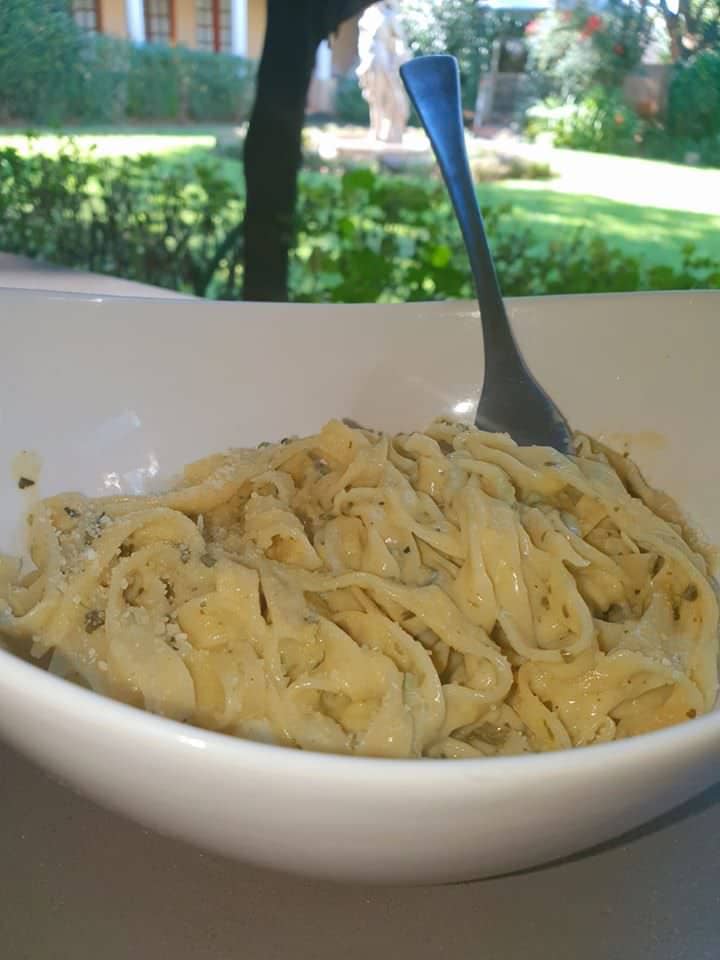 Creamy Basil Fettucine Full Portion
