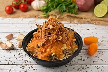 KOSHARI WITH QATARI SAUCE