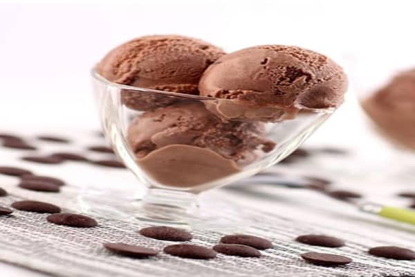 Glace au chocolat
