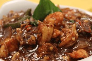 Prawn in black bean sauce