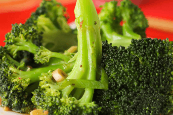 Broccoli with ginger