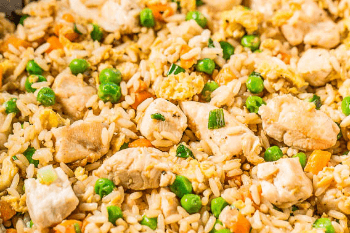 Chicken and Eggs Fried Rice or Noodles