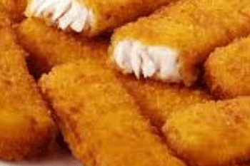 Fish fingers and Chips with Tartar sauce