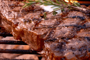 Grilled Sear with Chips