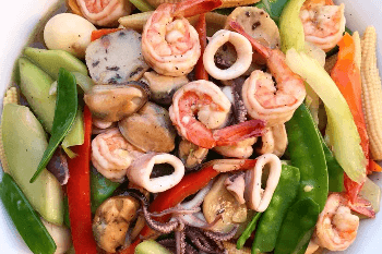 Seafood Chop suey