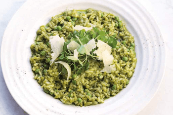 Green Herb Rizotto Chicken