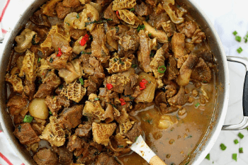 Assorted beef Peppersoup