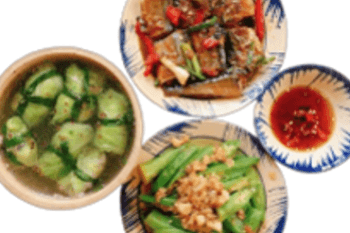 Braised Japanese mackerel