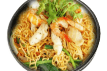 Stir-fried seafood noodles