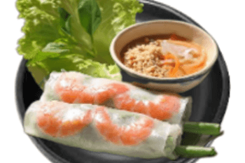 VietSpring roll in rice wrap