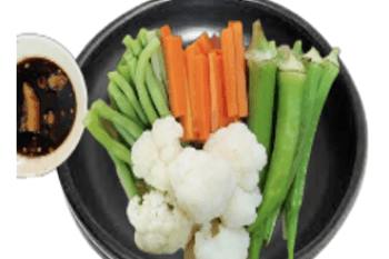 Boiled and braised vegetables