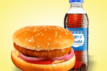 Veggie Topping Burger Combo