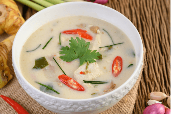 Coconut soup with Vegies