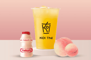 Peach Yakult Juice