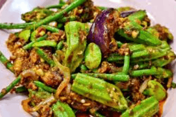 Stir Fried 4 Heavenly King with Sambal Sauce