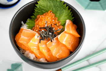 Salmon Sashimi Bowl