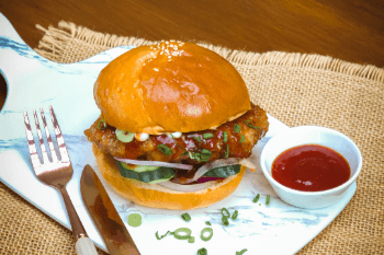 Pork Chop Burger