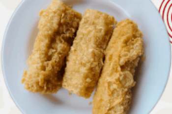 S04 CRISPY FISH FUZUK 3PCS 炸鱼肉腐竹卷