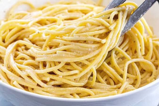 white Spaghetti