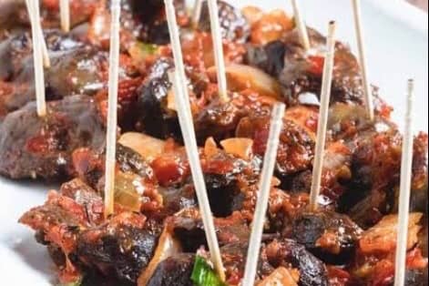 Peppered gizzard