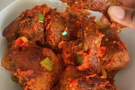 Peppered chicken