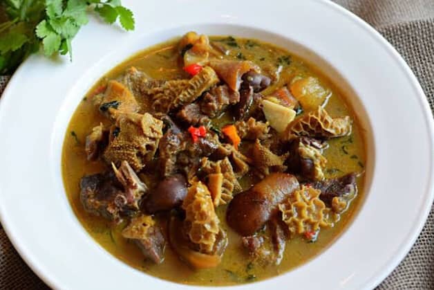 Assorted pepper soup