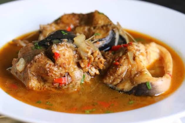 Catfish pepper soup