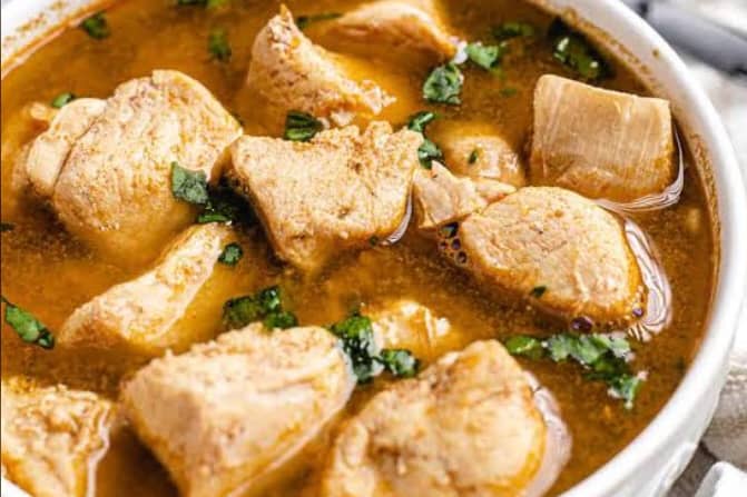 Chicken pepper soup