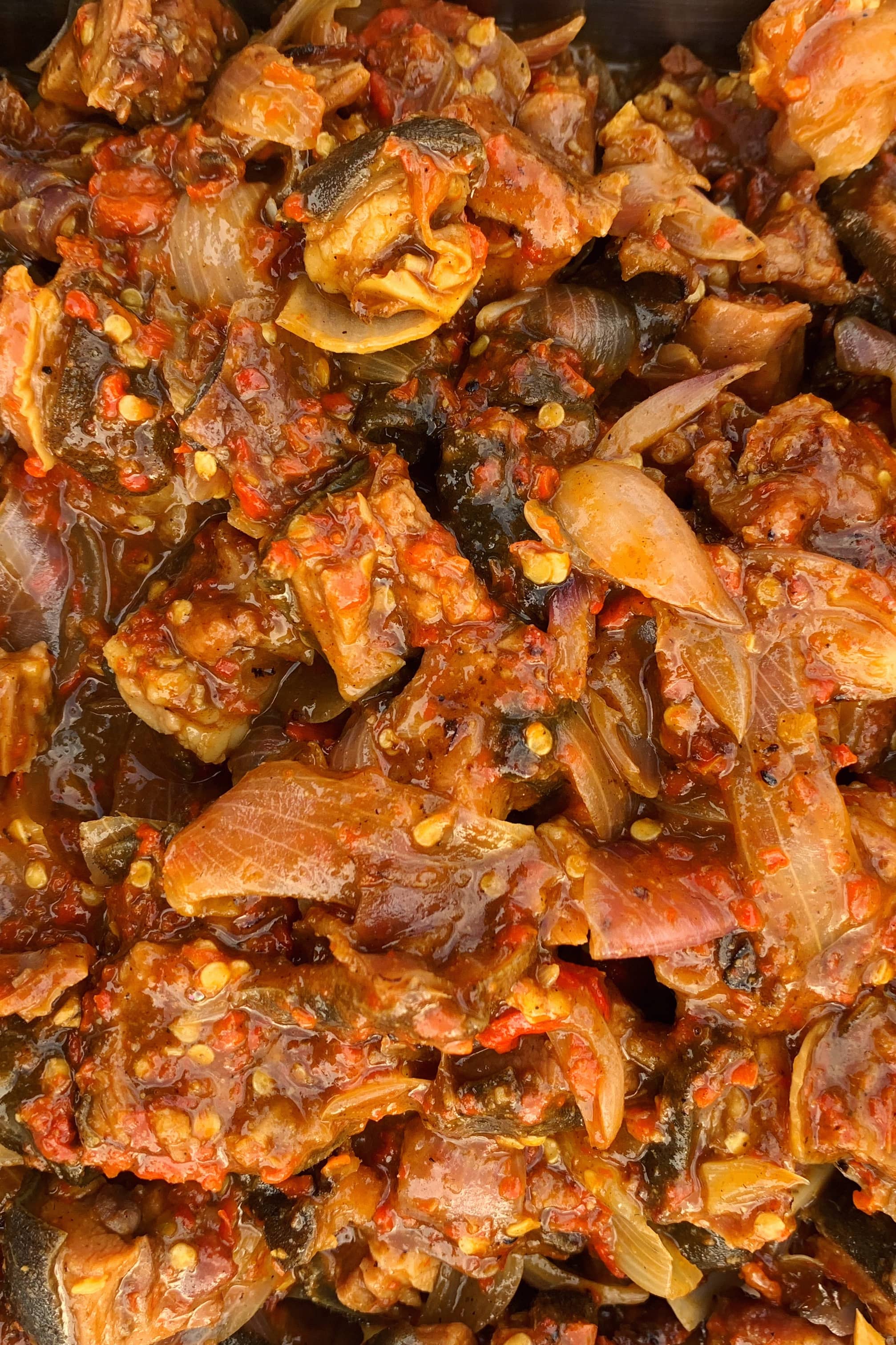 A goat Asun platter